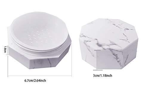 BesYouSel BesYouSel Empty Loose Powser Container 10G/10Gram Plastic Loose Powder Case Cosmetic Containers Reusable Plastic Makeup Powder Container with Sifter Lids for DIY Loose Powder,Pack of 3