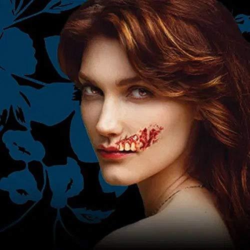 Tinsley Transfers Tinsley Transfers Medium Glam Gore 3D FX Transfer Kit - Lip Rot, Latex Free Prosthetic