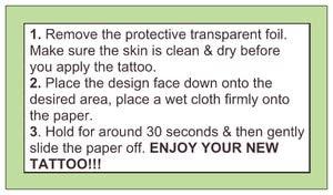 Daisy Lane Volleyball Gift for Girls, Team Player Temporary Tattoo, Pack of 24, Individually Cut