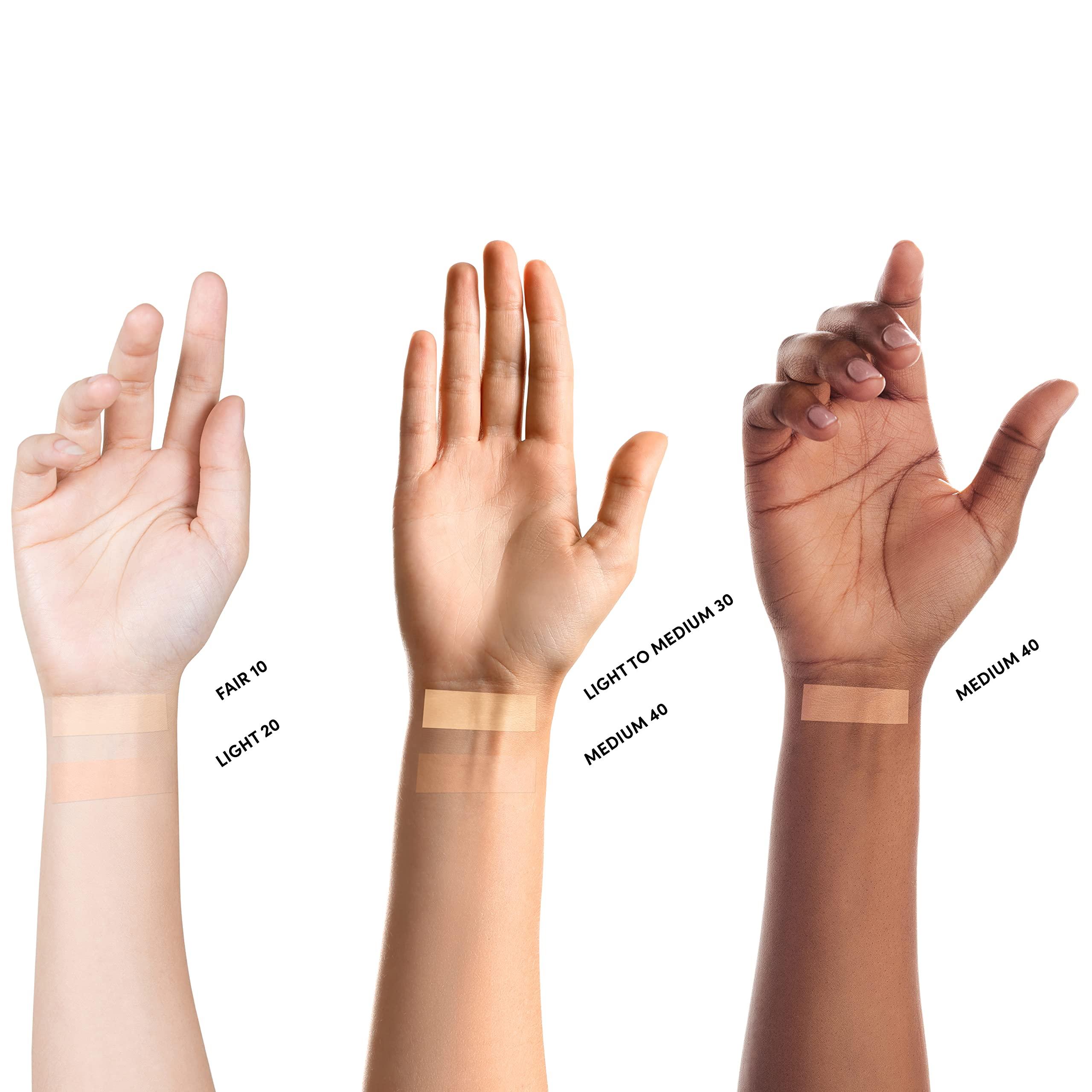 Neutrogena Neutrogena Healthy Skin Pressed Makeup Powder Compact with Antioxidants & Pro Vitamin B5, Evens Skin Tone, Minimizes Shine & Conditions Skin, Light to Medium 30.34 oz (Pack of 2)