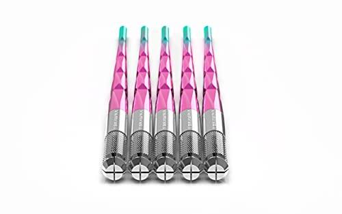 BRAWNA BRAWNA Eyebrow Micoblading Supplies Kit – 5 Disposable Microblading Pen Handles, Pre-Inked Mapping Eyebrow Thread and Holographic Zipper Storage Case; PMU Kit - Eyebrow Tattoo - Permanent Makeup Tools