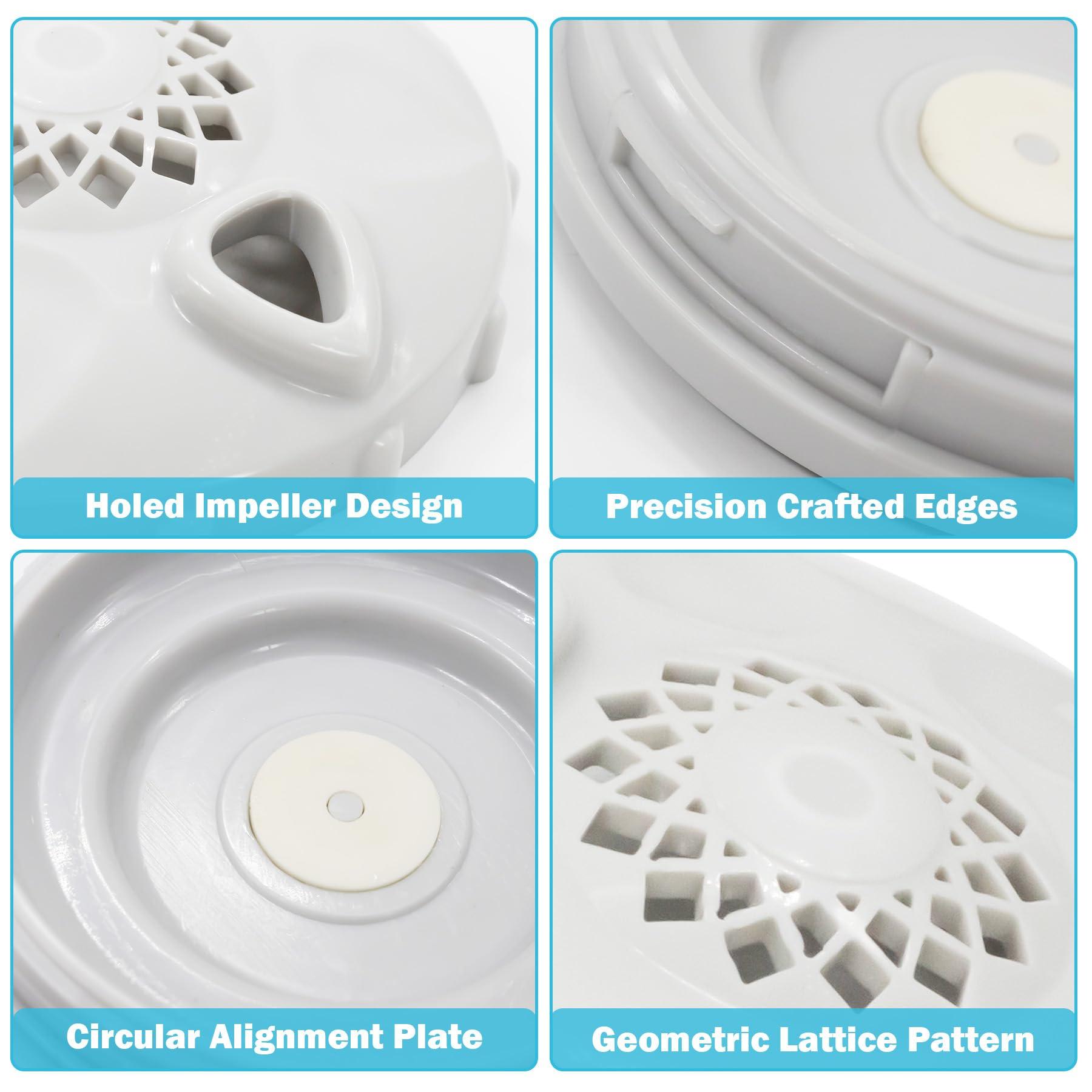 showingo showingo Magnetic Jet Head Cover Spa Disposable Liner Pedicure Chairs Replacement for Lexor Pedicure Spa Chairs for The 3 Dot Wet-end Set