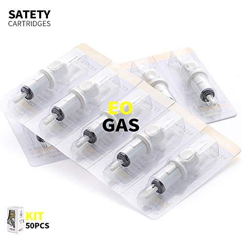 Hawink HAWINK 5RL Tattoo Needles Cartridge #10 Bugpin 5 Round Liner X-Taper 50PCS with Membrane Professional Disposable EN05S-50-1005RL