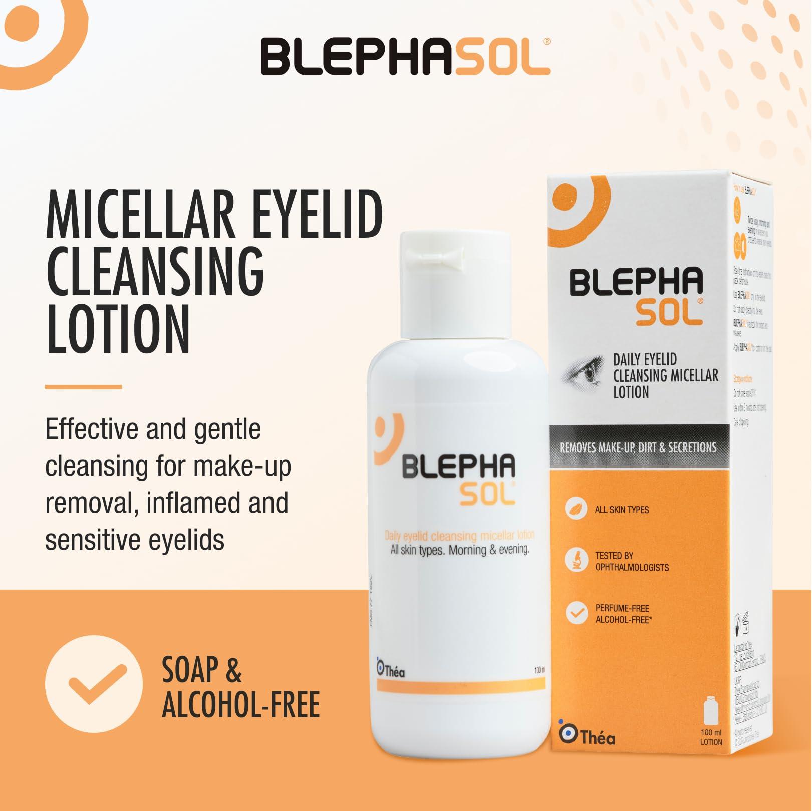 Blephasol Blephasol Lotion 100ml Sensitive Eyelids Eye Lotion