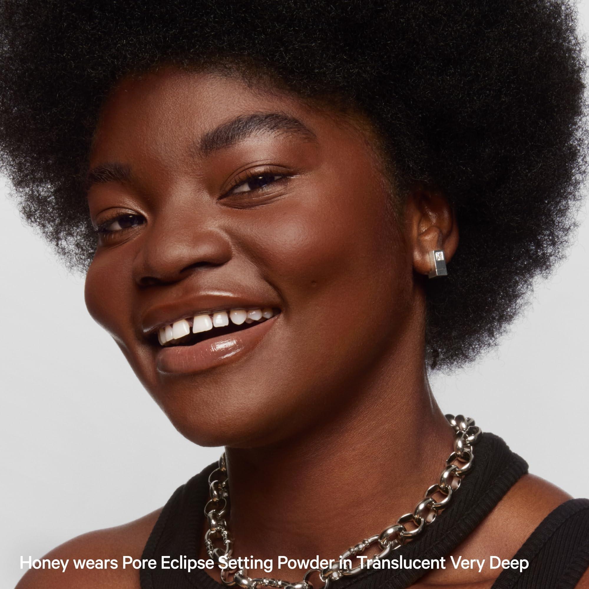 Milk Makeup Milk Makeup Pore Eclipse Matte Translucent Setting Powder, Translucent Rich Deep - 0.55 oz - Sets Makeup for Up to 16 Hours, Blurs Pores and Fine Lines & Controls Shine - Vegan & Cruelty Free