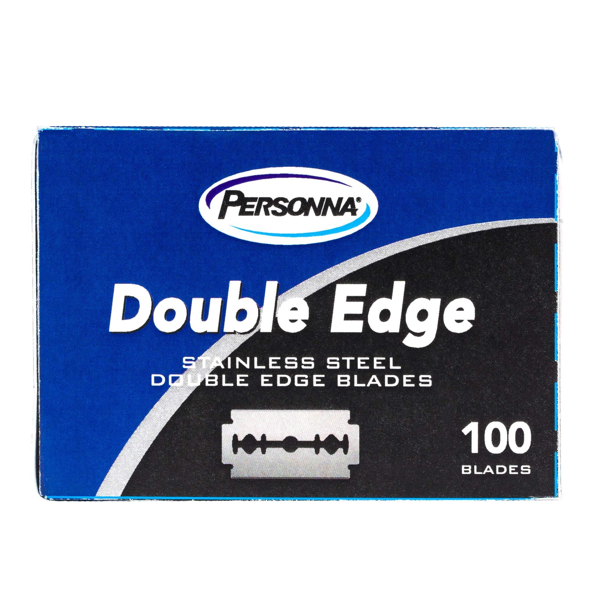 Personna Personna DE Double Edge Razor Blades, 100 Count