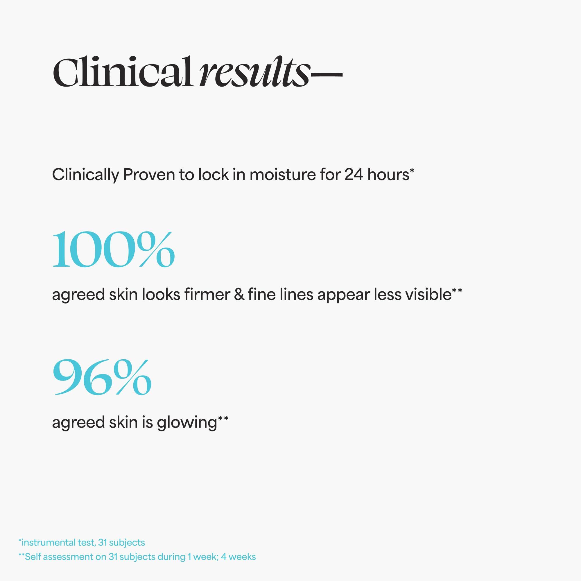 TULA TULA Skin Care 24-7 Hydrating Day & Night Cream - Supersize, Anti-Aging Moisturizer for Face, Contains Watermelon & Blueberry Extract, 3.4 oz.