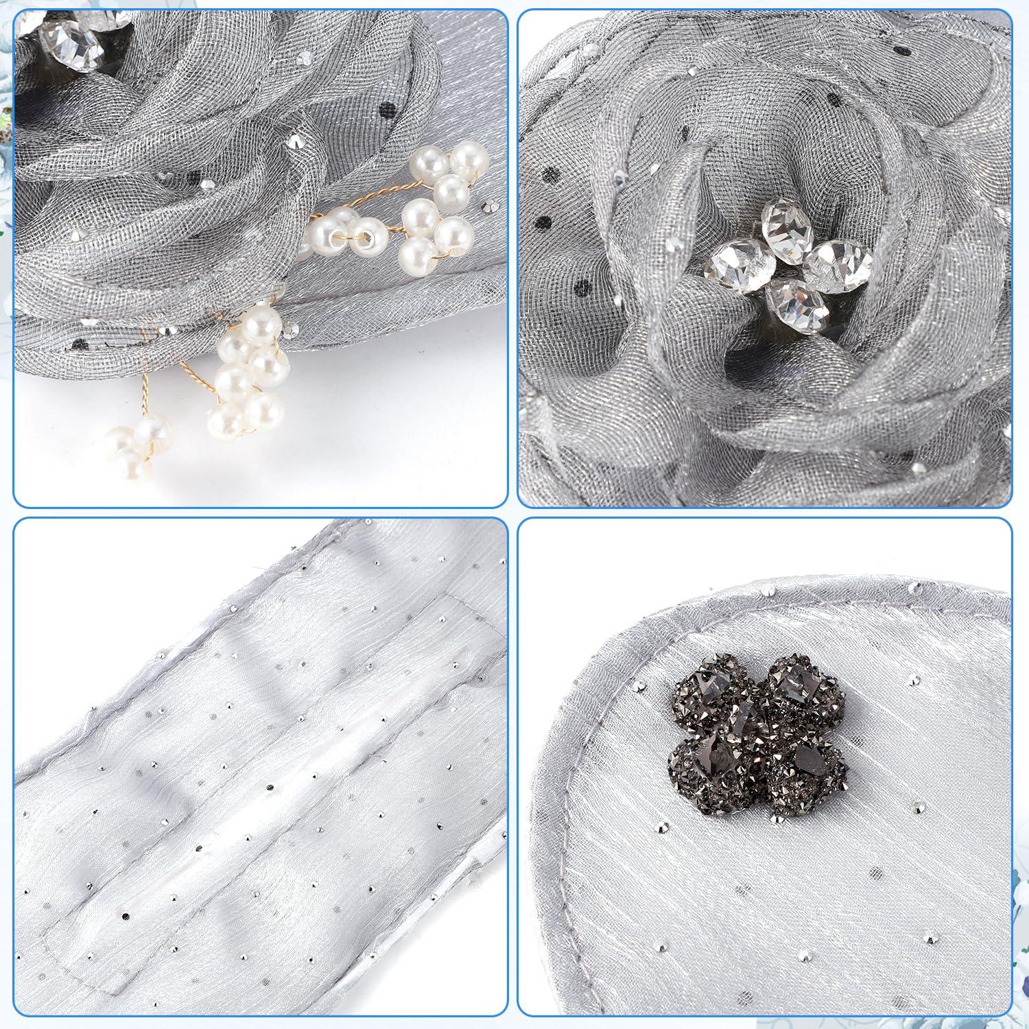 lasuroa 2pcs Ball Hair Clips, Flower Hair Bun Roller French Twist Hair Bun Maker Elegant Lazy Hair Curler Deft Bun Hairstyle Tool Hair Bun Accessories for Women & Girls Long Hair (Grey+Black)