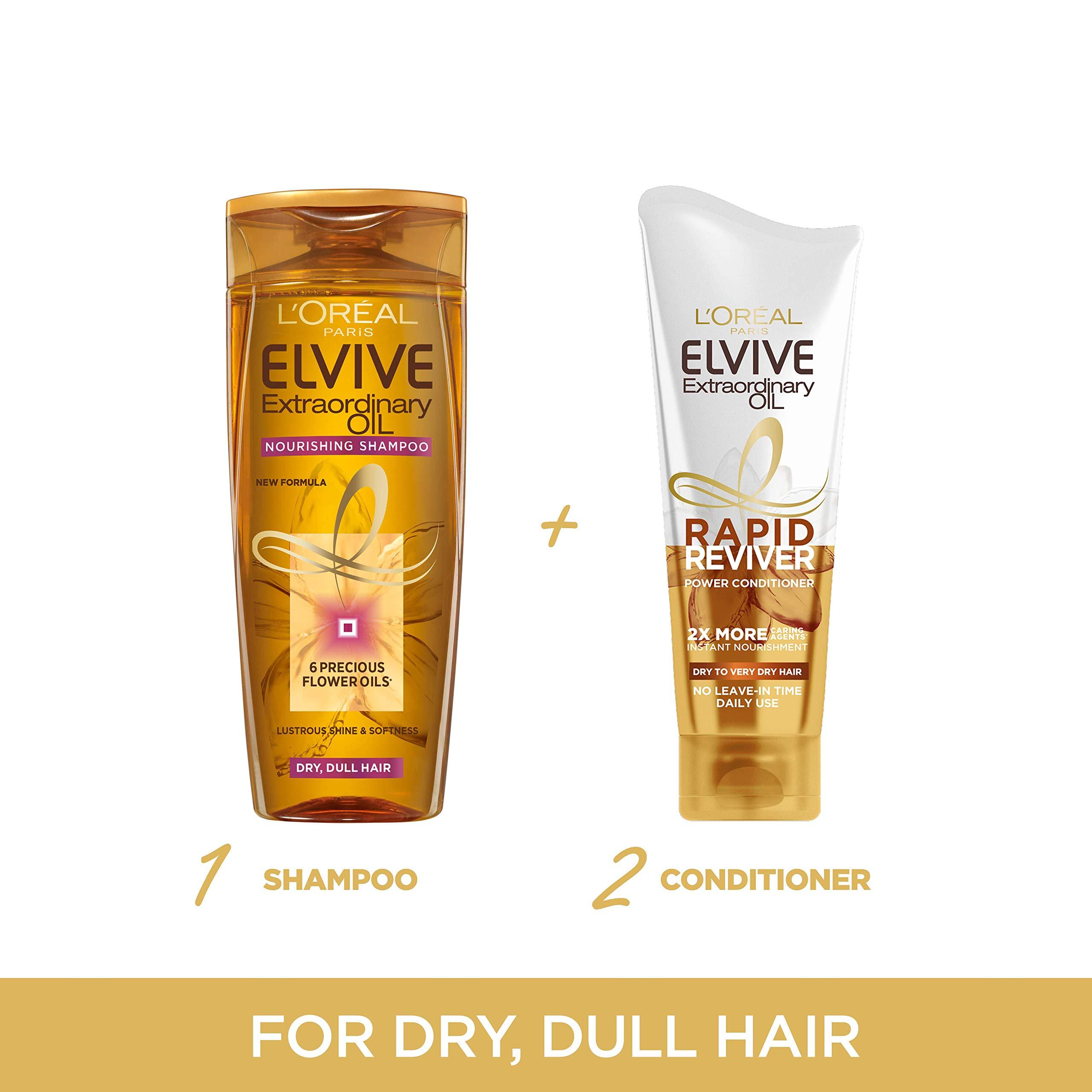 Elvive Haircare L\'Oreal Paris Elvive Extraordinary Oil Rapid Reviver Dry Hair Power Conditioner 180ml