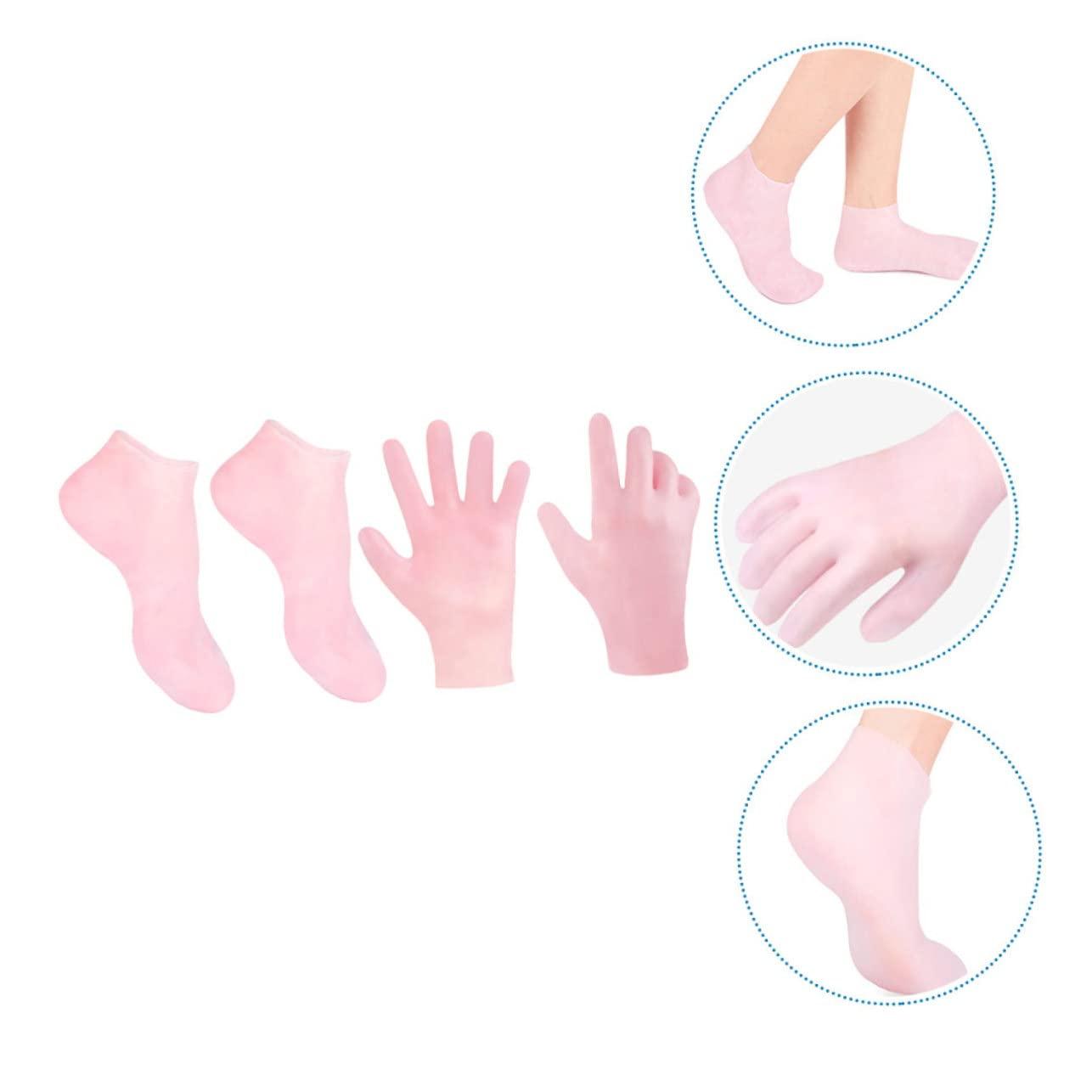 Mikinona Mikinona Foot Care Gloves Socks Moisturizing Foot Socks Set Exfoliating Remover
