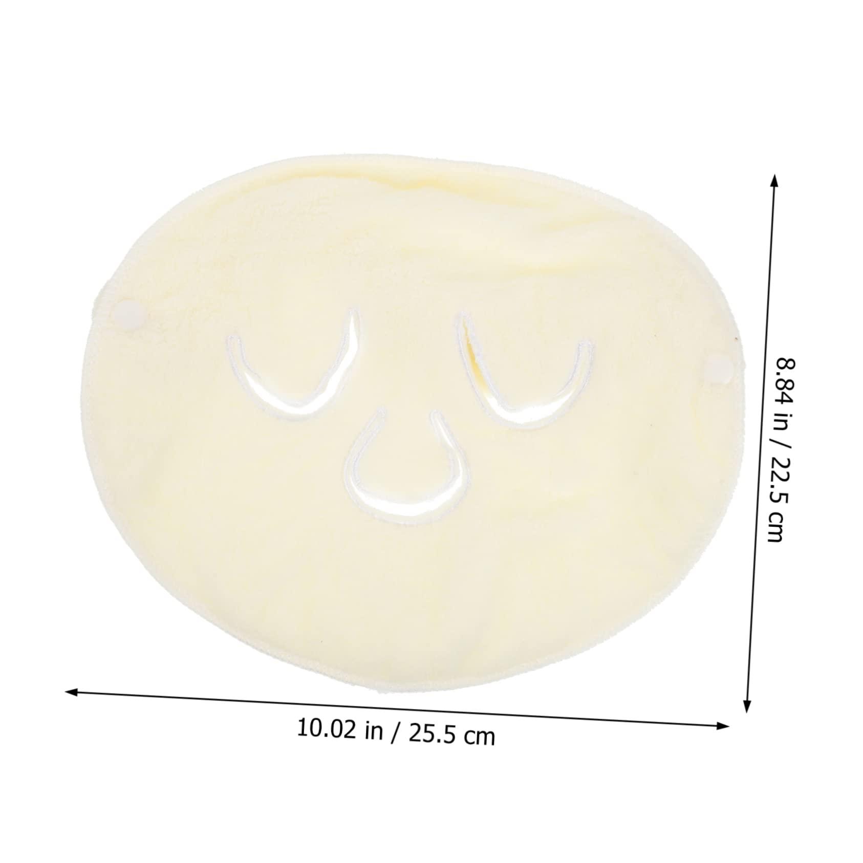 Healeved Healeved 1 PC Mask Towel Women Polyester Towel Reusable Facial Whitening Facial Towel Anti Aging Eye Patches Spa Towel Eye Cheek Stick Pad Face Patches Skincare Hot and Cold Steamer Women's
