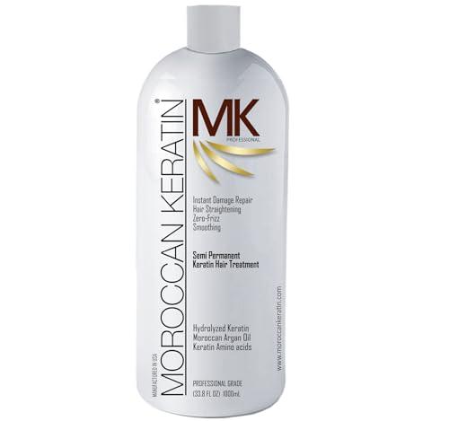 MOROCCAN KERATIN MOROCCAN KERATIN 1000ml Brazilian Keratin Blowout Hair Treatment Complex GOLD SERIES With Argan Oil Proven and fast Formula Professional Results Keratina Fuerte