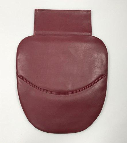 ZKZ Pedicure Chair Massage Bottom-Air Seat Cover Cushion Salon Spa (Burgundy)