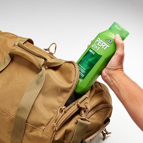 PERT PLUS PERT 2 in 1 Complete Clean Shampoo and Conditioner - Mens Shampoo for Daily Use - Hair Conditioner for Men - Removes Dirt, Oil, and Build Up - 25.4 oz