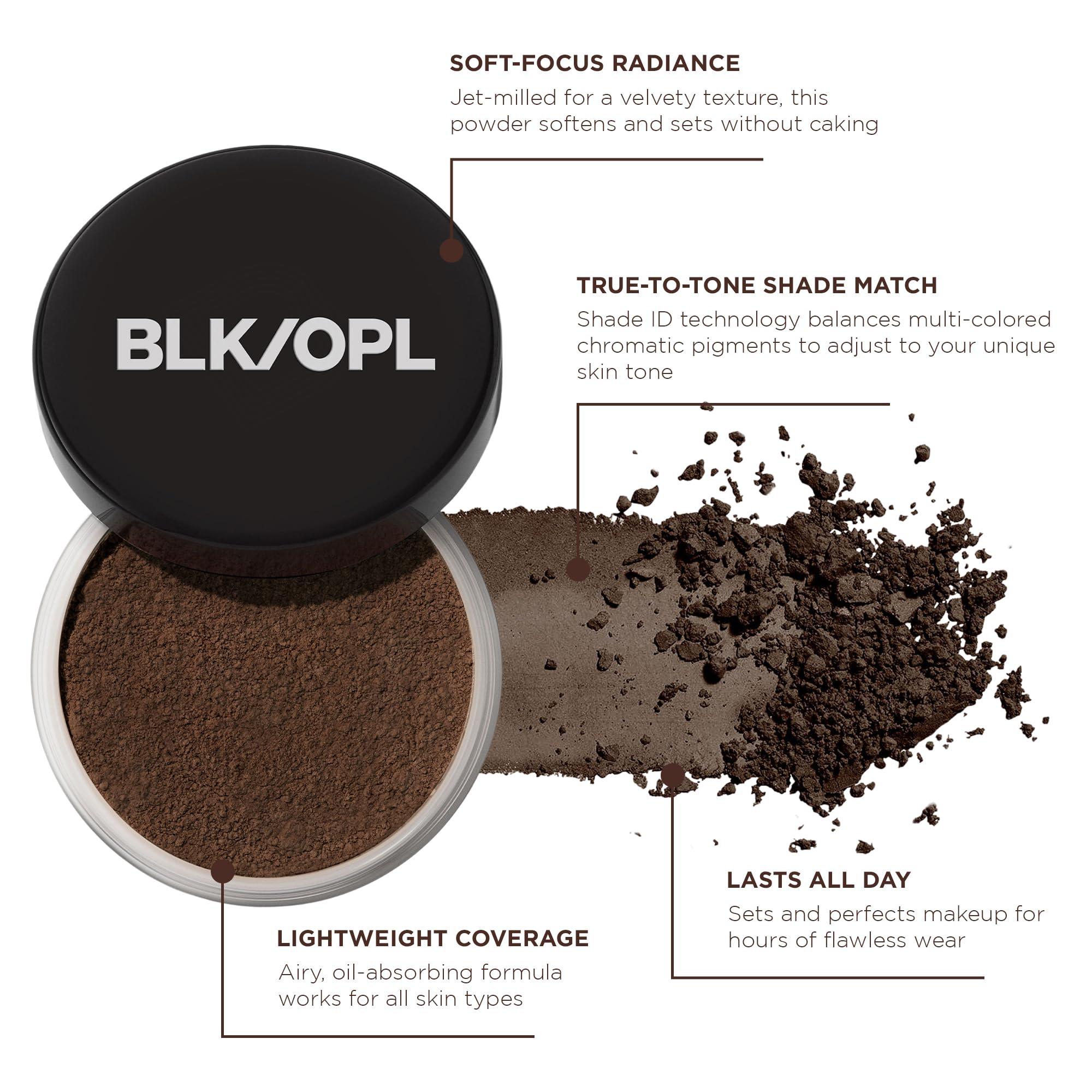 Black Opal BLK/OPL TRUE COLOR Soft Velvet Finishing Powder, Deep hypoallergenic, paraben-free, and cruelty-free