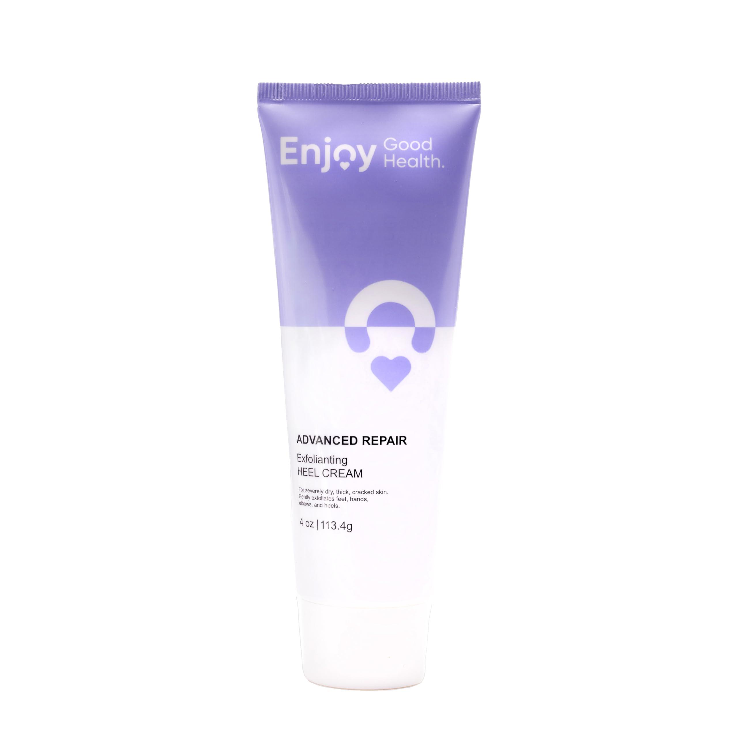 Enjoy Good Health. Enjoy Good Health. Urea 40% Cream for Dry, Cracked, Rough Feet, Hands, Elbows, Knees. Softens calluses and repairs skin barriers. Moisturizes and Hydrates.