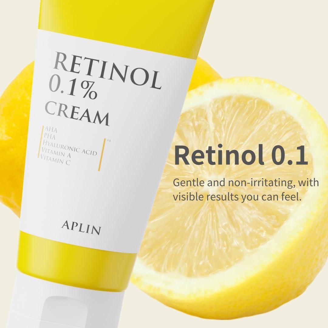aplin aplin RETINOL 0.1 CREAM/Skin Moisturizer/Facial Moisturizers Official/Korean Cosmetics/Korean Skin Care/RETINOL