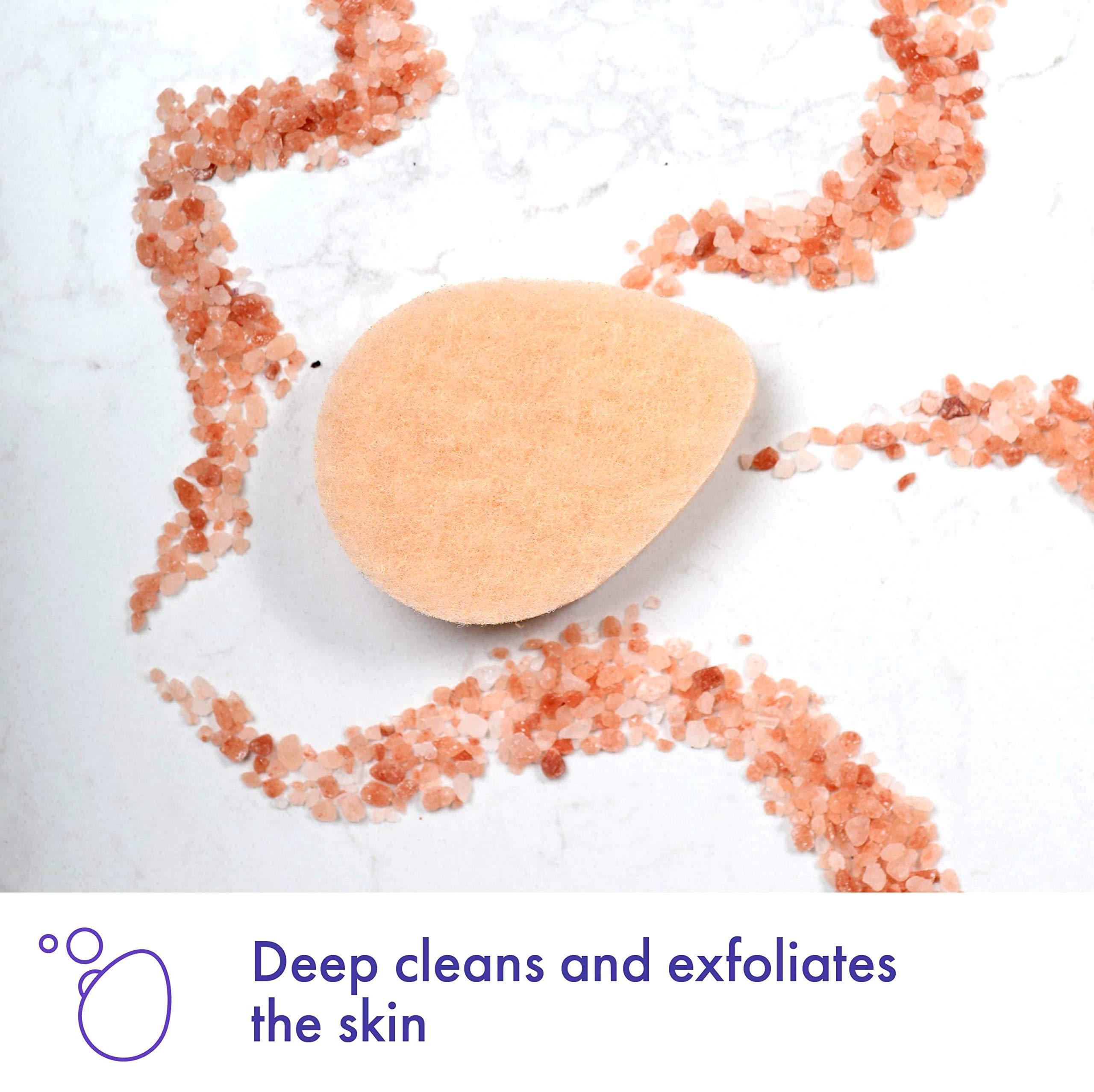 Buf-Puf Buf-Puf Multi Pack, Gentle Facial Sponge,Regular Facial Sponge, Body Sponge, Dermatologist Developed, Removes Deep Down Dirt & Makeup Causes Breakouts and Blackheads, Reusable, Exfoliating