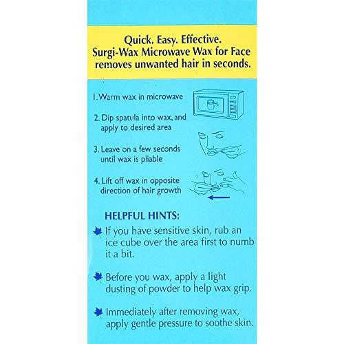 Ardell Facial Surgi-Wax Microwave Hair Remover Original Formula (1oz/28g)