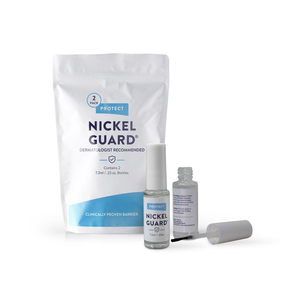 Nickel Smart Nickel Guard 2-Pack | Clinically Proven Clear Coating, Stops Nickel Contact