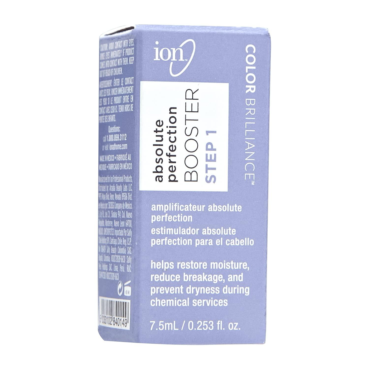 ion Ion Absolute Perfection Booster Step 1, Repairing, Generates New Bonds in Hair, Reduces Breakage, Restores Moisture