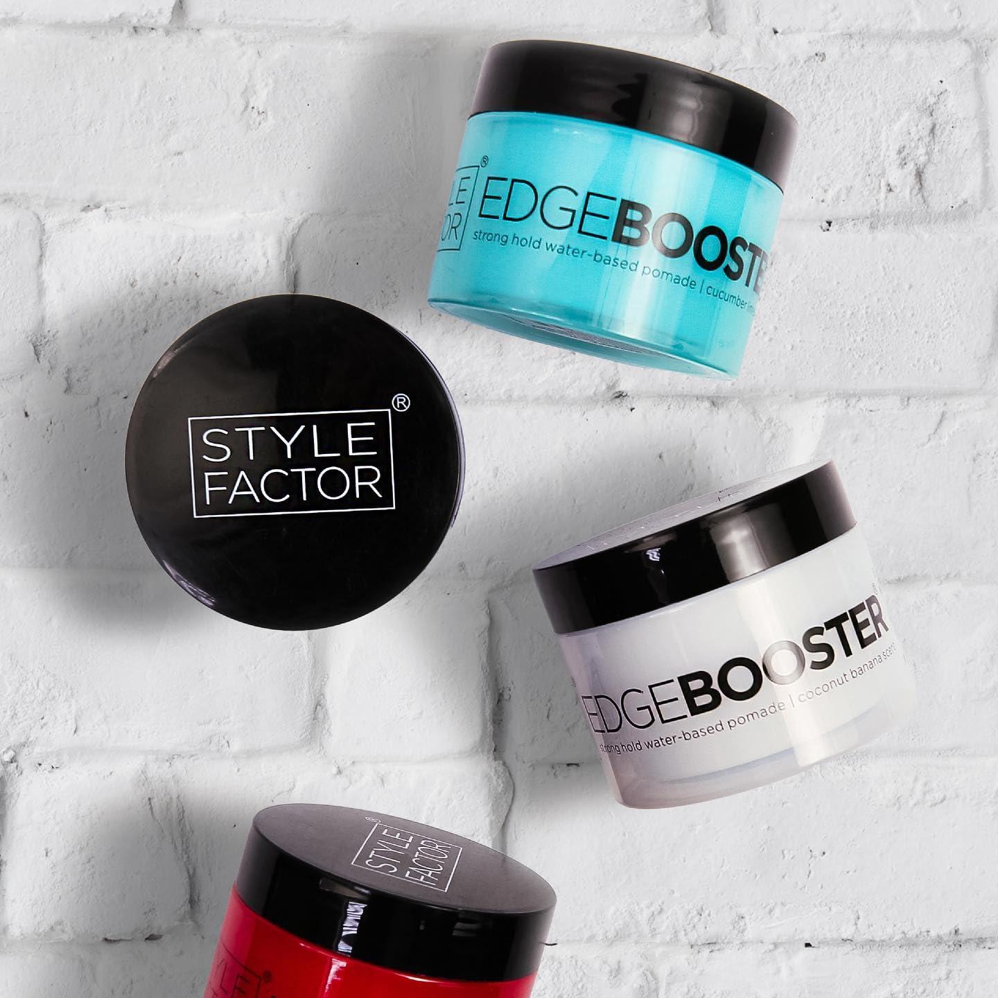 Style Factor Style Factor Edge Booster Pomade Hair Gel (3.38 fl.oz/100ml) (Cucumber Lime)