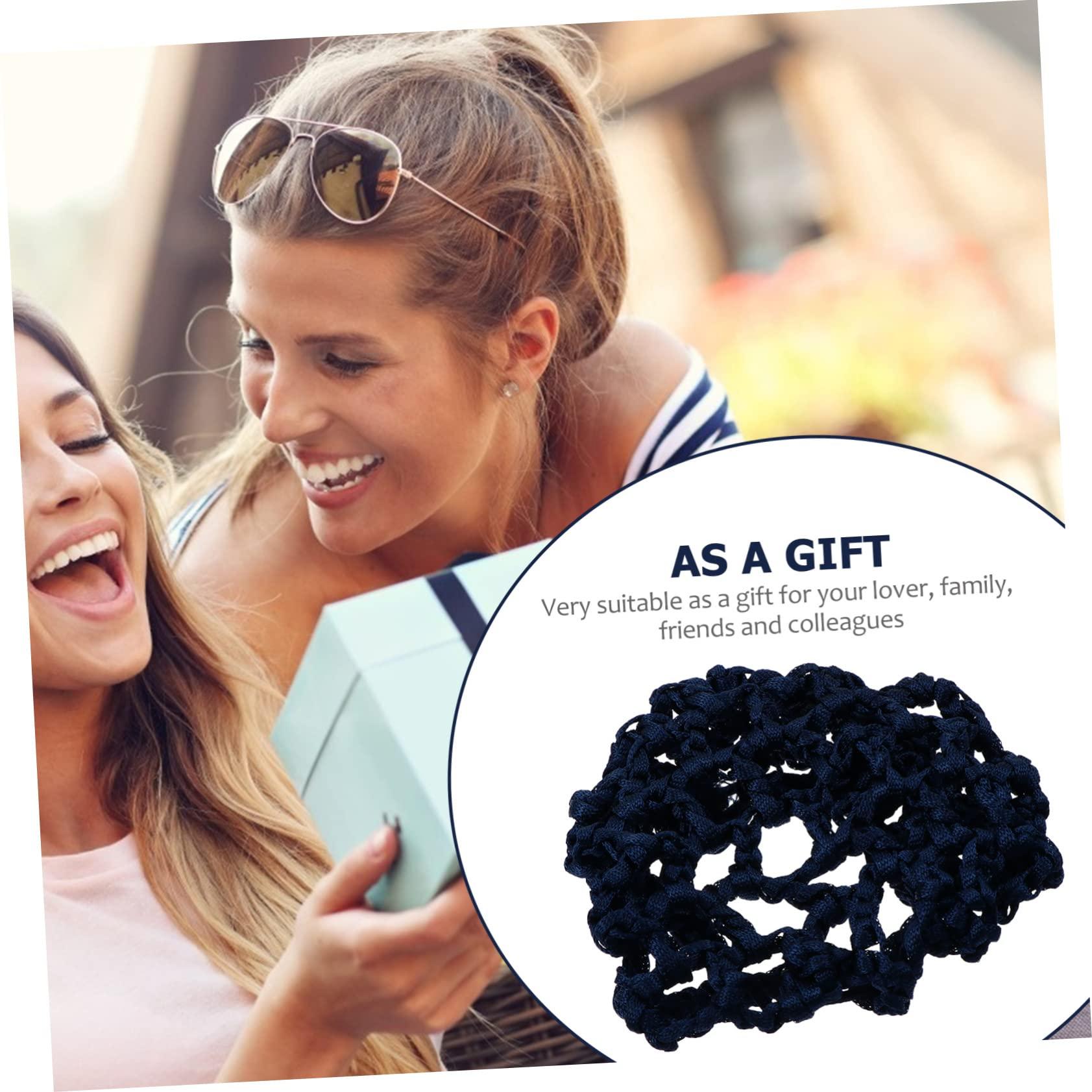 balacoo Balacoo 24 Pcs Elastic Mesh Hair Accessories Hair Net Hairnets Ballet Hair Accessories Skating Hair Accessories Hair Bun Girls Hair Accessories Bun Nets for Ballet Girls Invisible Hairnet