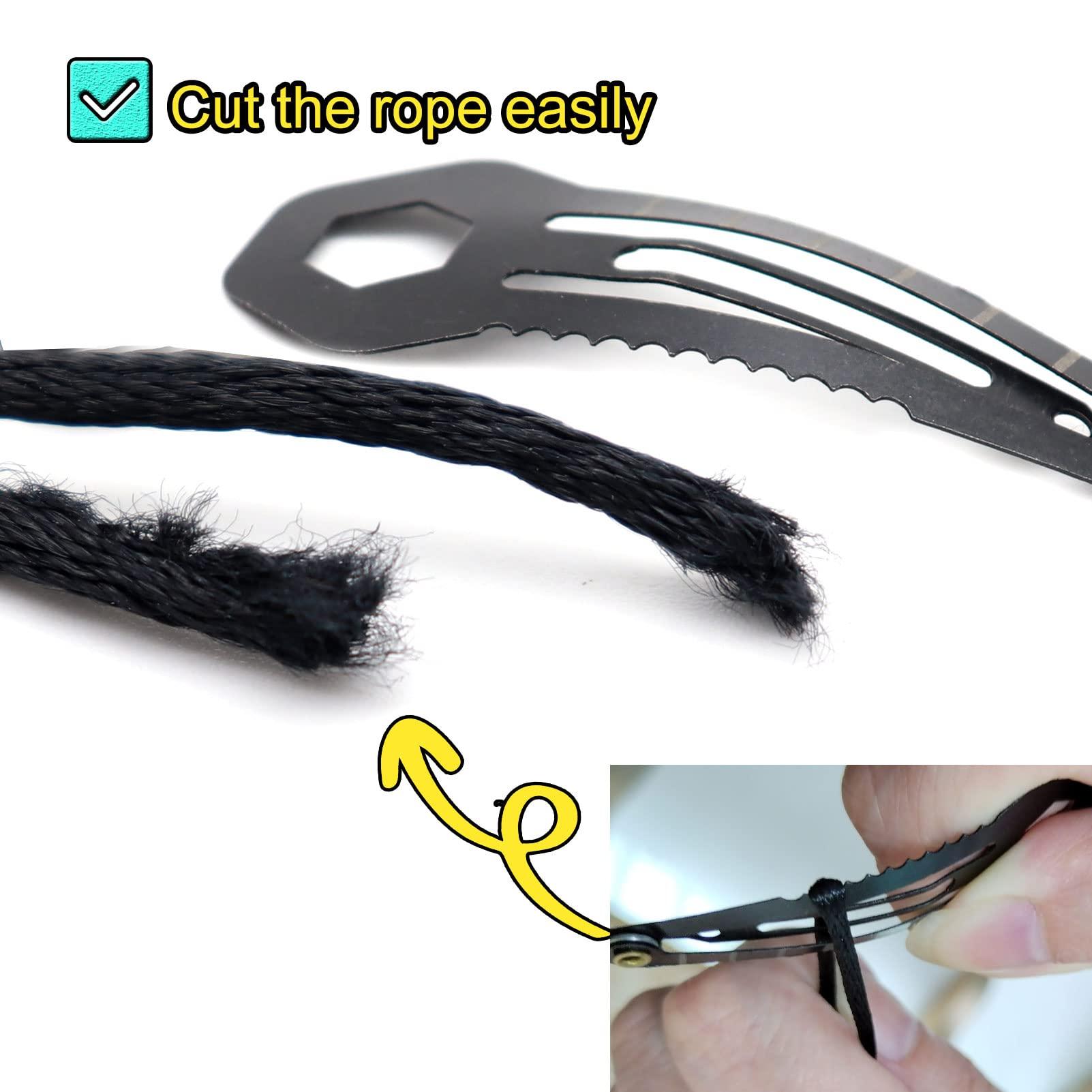 Haxtec Haxtec Multi Tool Tactical Hair Clips Multi-Functional EDC Survival Kit Christmas Gifts For Girls Women Stocking Stuffers(5 Pack)