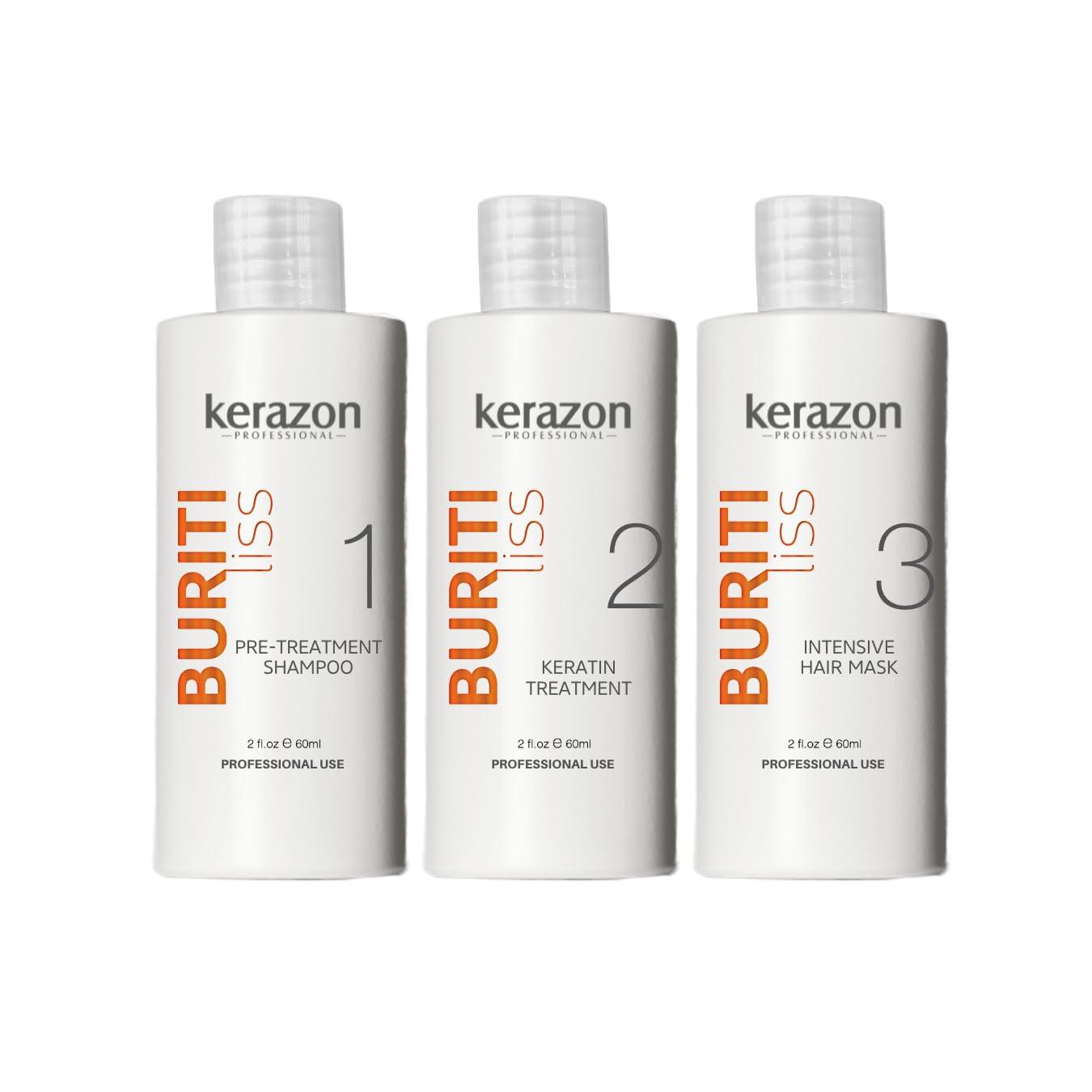 Kerazon Professional Kerazon Buriti Liss Keratin Treatment Kit 2oz/60ml - For all hair types
