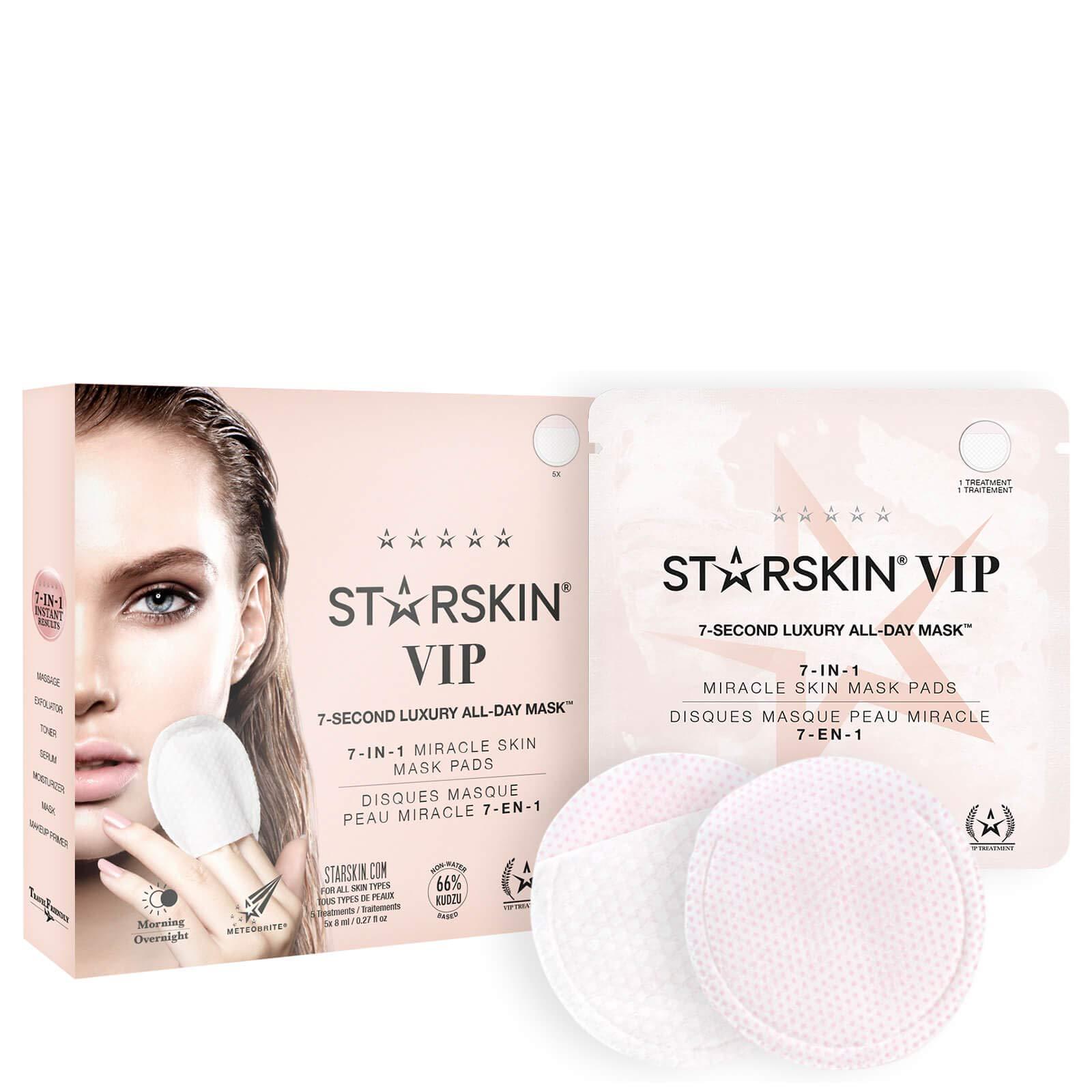 STARSKIN STARSKIN 7 Seconds All-Day Mask 18 Pads, 7-in-1 Facial Korean Toner Pads for Instant Hydration and Refreshed Skin, all Skin Types, Exfoliating and Pore Care with 66% Kudzu Root, K Beauty Skincare