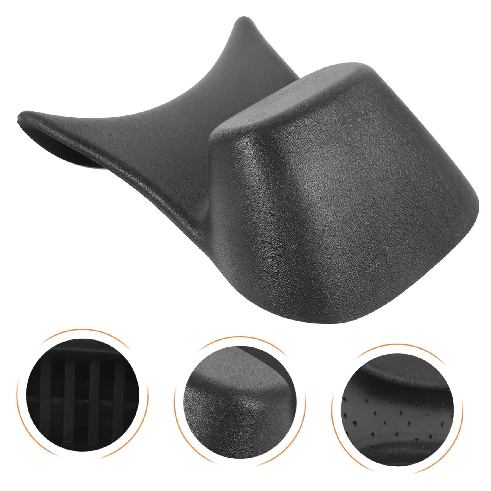 NOLITOY NOLITOY Shampoo Pillow Shampoo Bowl Cushion Inflatable Bath Pillow Shampoo Basin for Washing Hair Neck Rest for Sink Hair Salon Universal Cover for Hair Products Travel Bed PVC Black