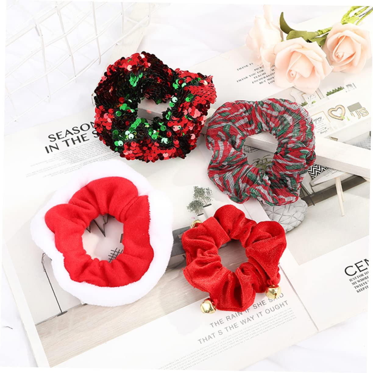 Mikinona Mikinona 5 Pcs Cloth Headress for Girl Headband Hair Clips for Women Fillers Skincare Wristbands Rave Bandanas for Women Clear for Hair Silk Scrunchies for Hair Large Scrunchies for Women