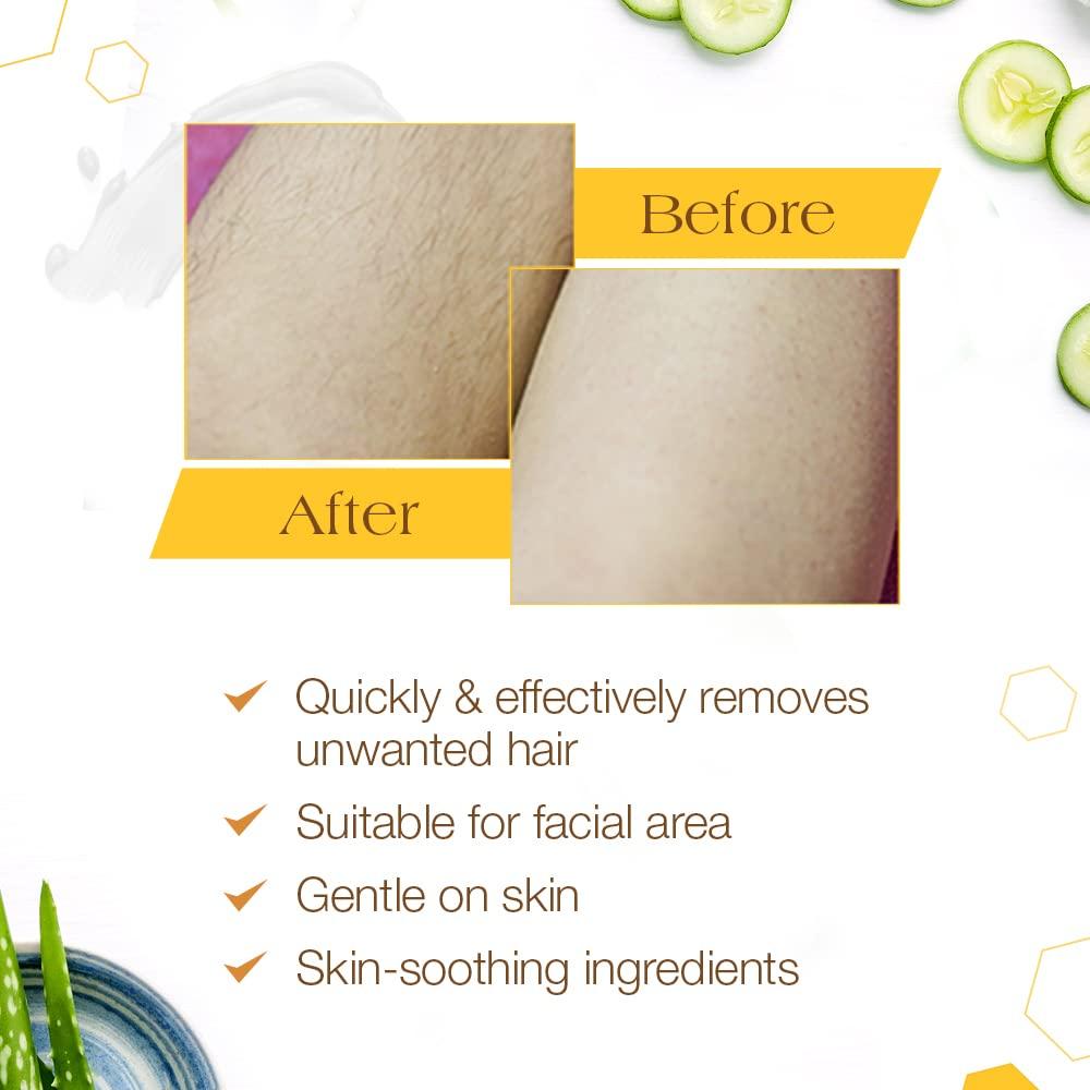 GiGi GiGi Hair Removal Cream, for the Face, and Calming Balm Set