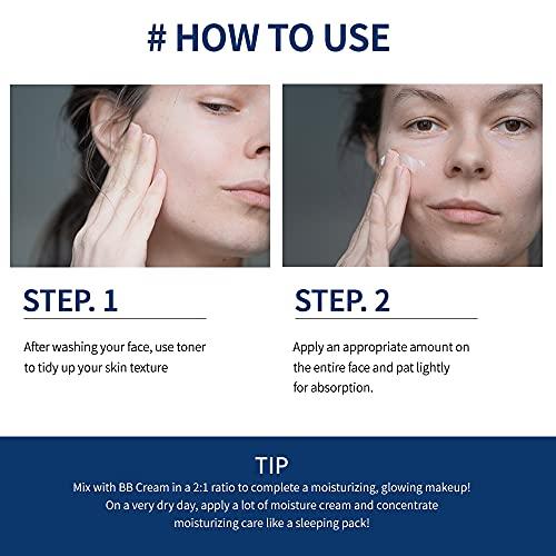 DR+ MEDM DR+ MEDM Facial Aqua Moisturizer - Moisturizing & Calming Gel Cream for Oily Skin with Dryness – Exterior Moisture Barrier, Inner Moisturizing, Soothing, and Nutrition Supply