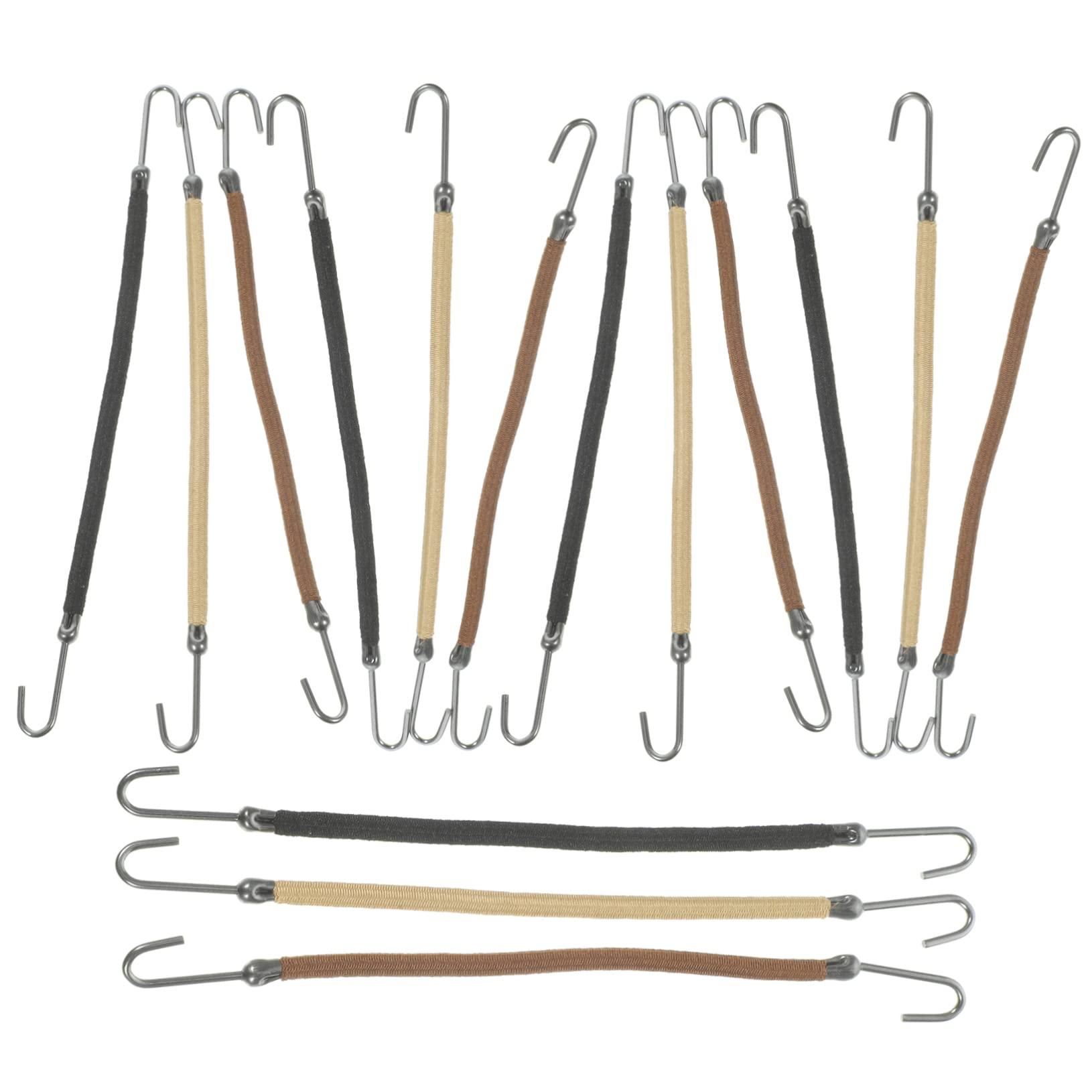 Abaodam Abaodam 75 Pcs Hair Tie Ponytail Holders Hook Ponytail Holders Tie Hair Hook Styling Ponytail Holder Hair Bungee Hair Styling Accessories Ponytail Holders Cord Metal Bride Bulk Headgear