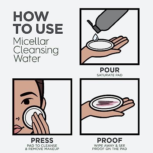 Garnier Garnier Skinactive Micellar Cleansing Jelly Water with Charcoal Purifying All in One Water, 2 Pack