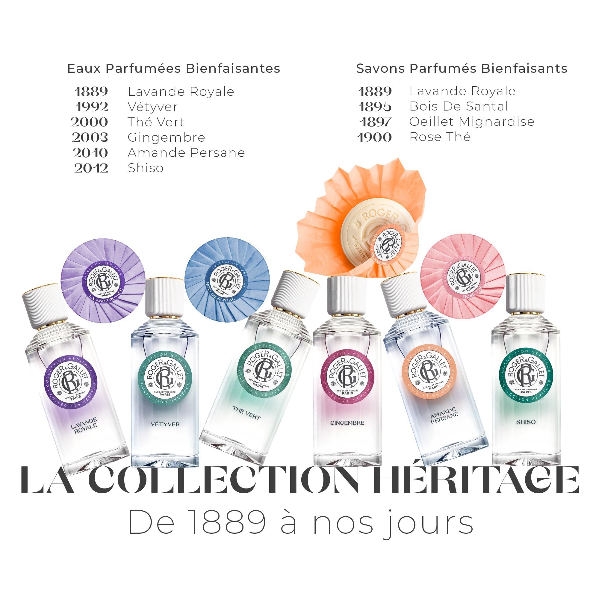 ROGER & GALLET ROGER & GALLET | Body Wash & Body Soap for Women | Bois De Santal - Sandalwood 3.5 oz