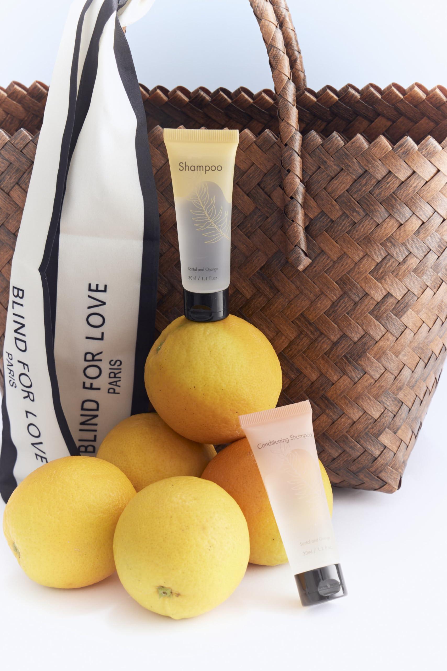 NISGUR NISGUR Travel Size Shampoo Bulk 100 PCS Per Case 1 Oz Each Individually Wrapped Hotel Shampoo Bulk Hotel Toiletries And Amenities