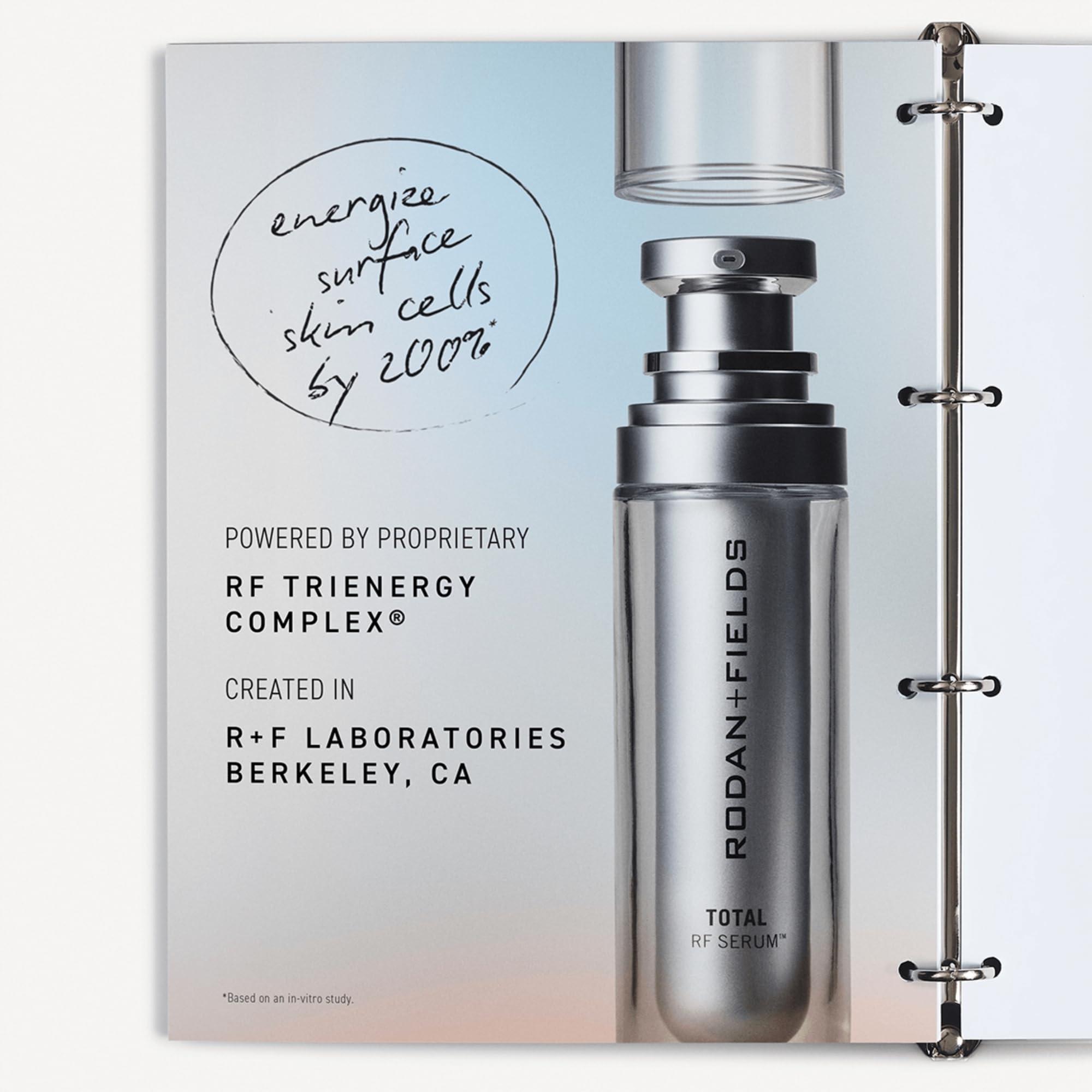 RODAN + FIELDS RODAN + FIELDS Total RF Serum 30 mL | Skincare Serums | Hydration, Anti-Aging for Women | Self-Care | Targets Deep Wrinkles & Fine Lines | Morning & Night Use