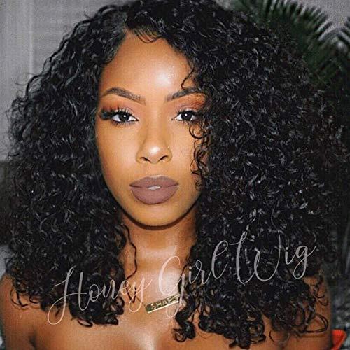 Honey Girl Wig U Part Wig Human Hair 1X3 U Part Wigs Kinky Curly for Black Women Curly Wig 10A Brazilian Human Hair Wigs Half Wig U Part Wigs Deep Curly U Part Wigs U Part Human hair Wig 8"150% middle Part