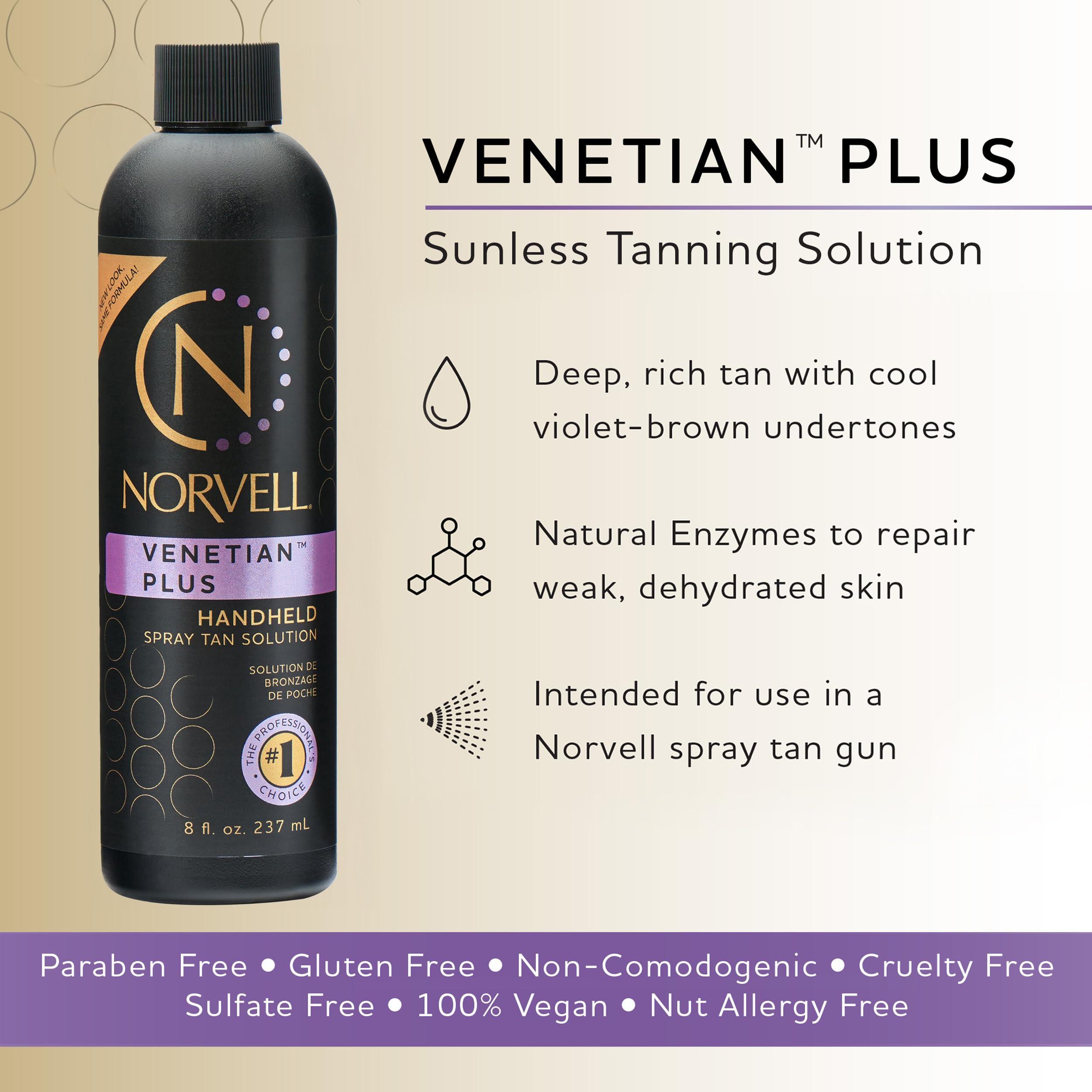 Norvell Norvell Premium Sunless Tanning Solution - Venetian Plus, 8 Fl Oz