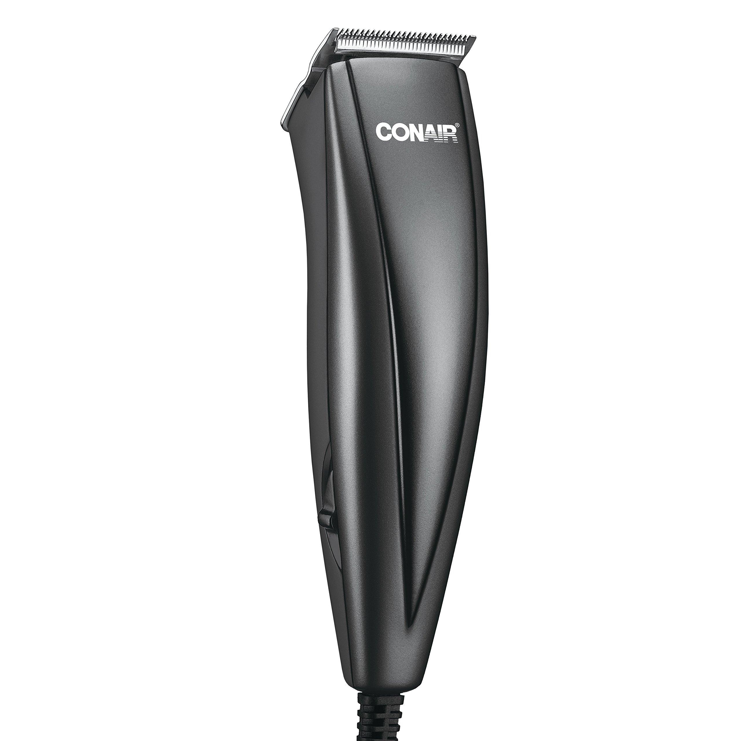 Conair ConairMAN Simple Cut, Hair Clippers for Men, 12-piece Home Hair Cutting Kit