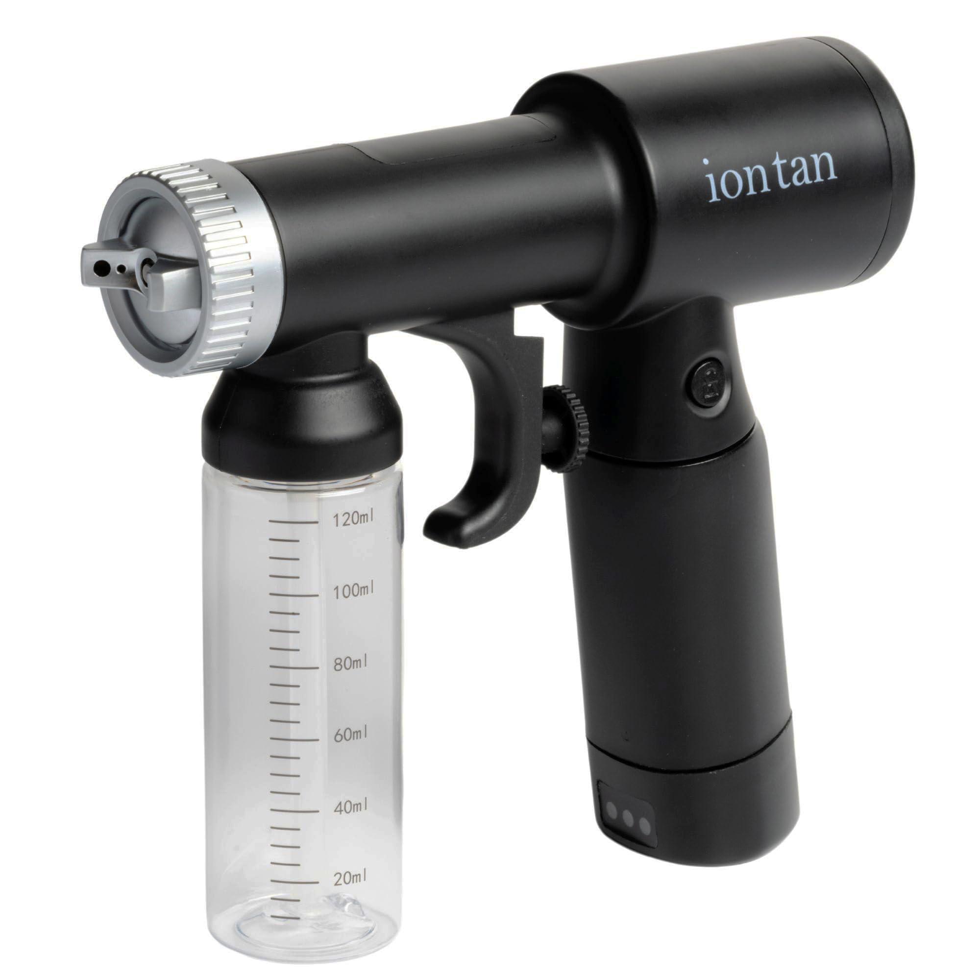 Naked Sun ION Tan Spray Tan Machine Cordless Rechargeable with Naked Sun Honey Glow Rapid Tanning Solution