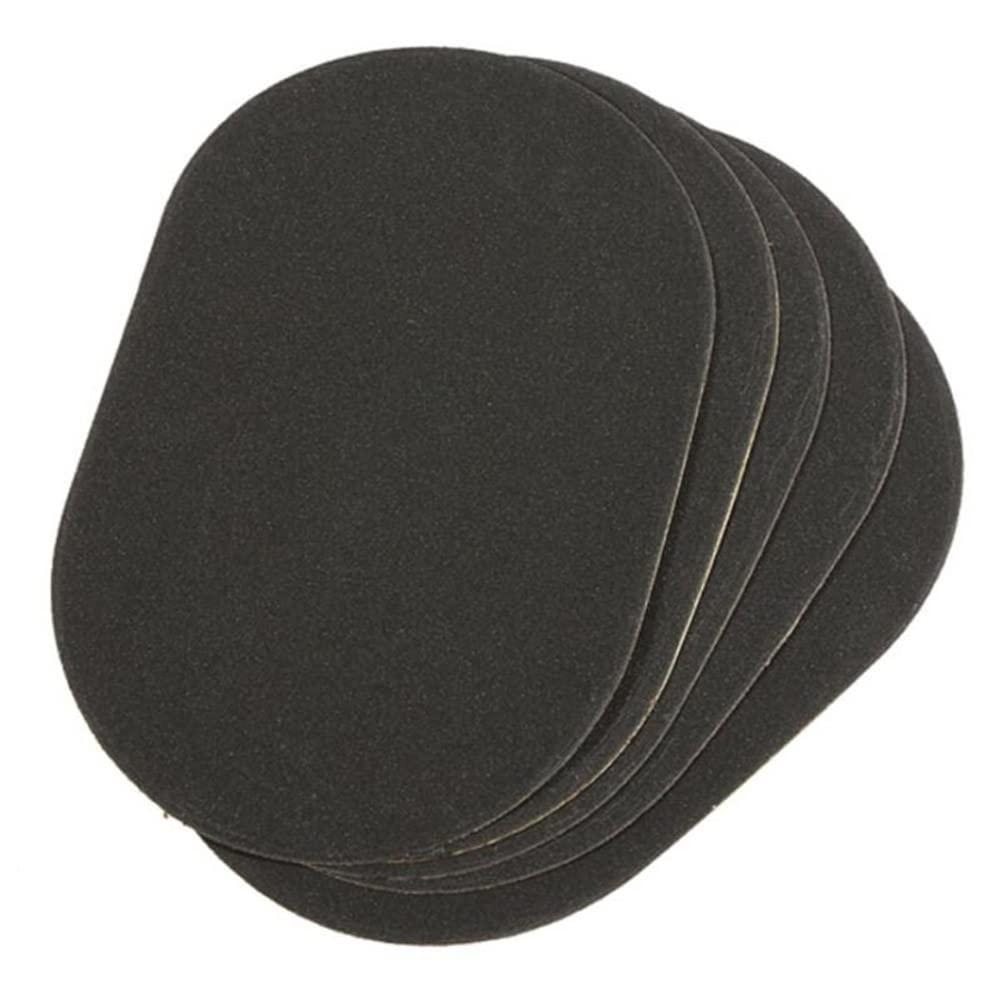 Mrisata Smooth Away Facial Hair Remover Pads Exfoliation Kit for Women Girls, Smooth Legs and Facial Hair Removal Pads in 2 Sizes, Fine Black Sandpaper for Lips and Skin, Hair Removal and Exfoliation Kit