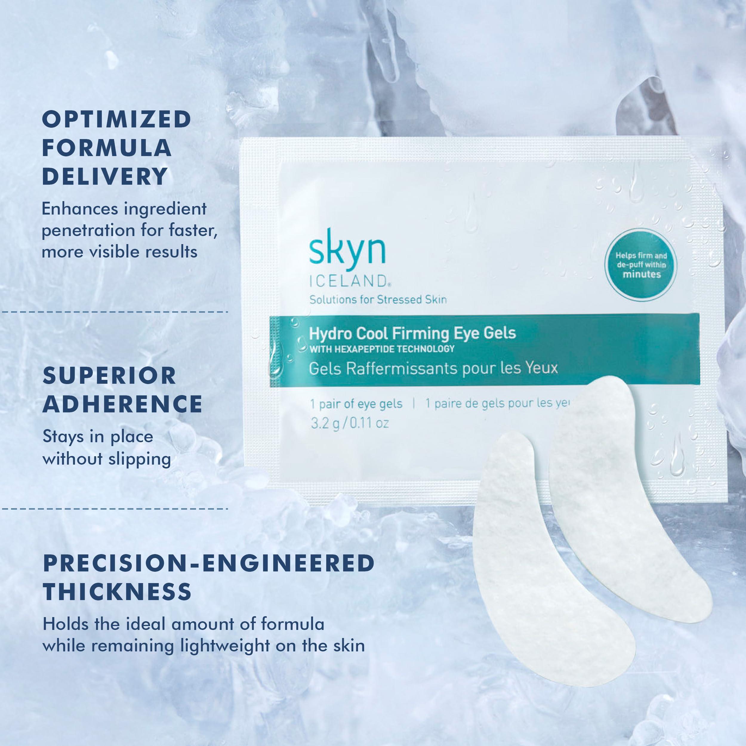 skyn ICELAND skyn ICELAND Hydro Cool Firming Under Eye Patches Eye Gel Mask To Firm And Reduce Wrinkles Fine Lines Dark Circles Puffiness Bags 16 Pairs