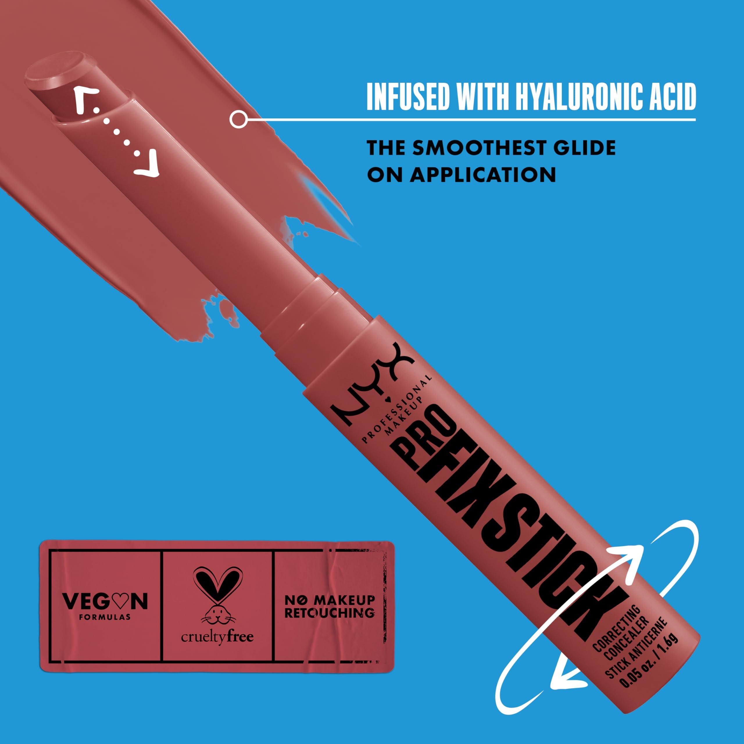 NYX PROFESSIONAL MAKEUP NYX PROFESSIONAL MAKEUP Pro Fix Stick Correcting Concealer, Buildable Medium Coverage Concealer Stick - Fair