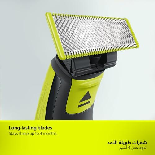 philips Philips OneBlade Replacement Blades for Face/Body Kit Original Replacement Blades Compatible with all OneBlade Electric Razors QP2630