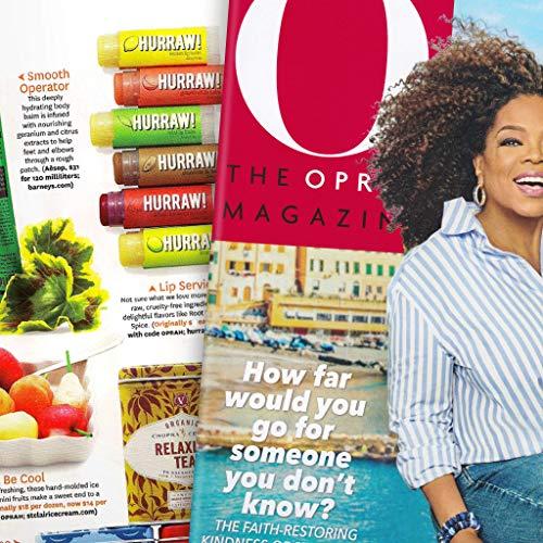 HURRAW! Hurraw! Orange Lip Balm, 2 Pack: Organic, Certified Vegan, Cruelty and Gluten Free. Non-GMO, 100% Natural Ingredients. Bee, Shea, Soy and Palm Free. Made in USA