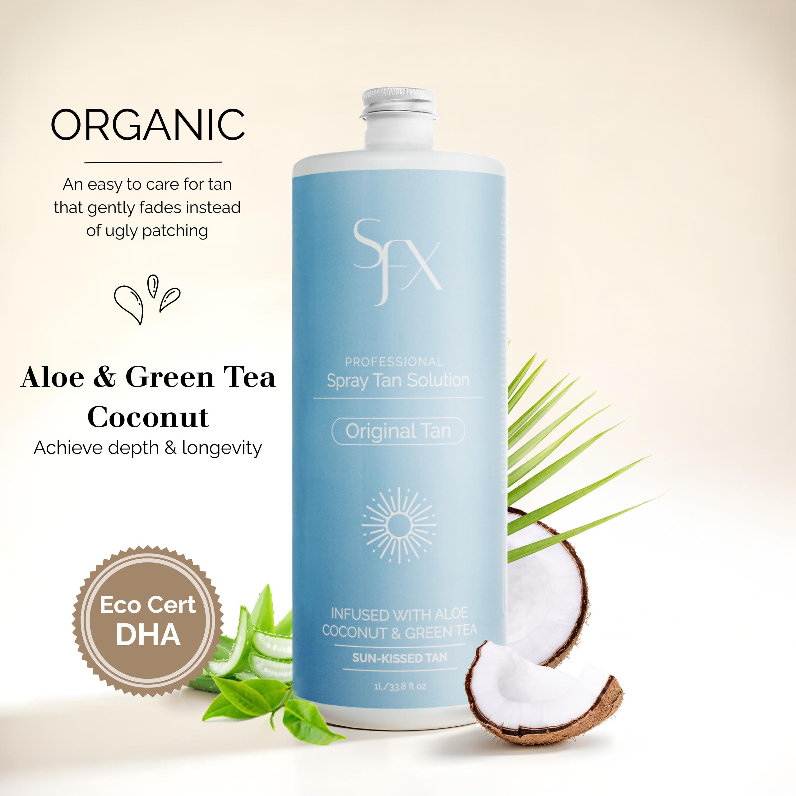 SunFX SunFX Original Tan - All Natural Spray Tanning Solution 4 fl oz | LIGHT SUMMER)