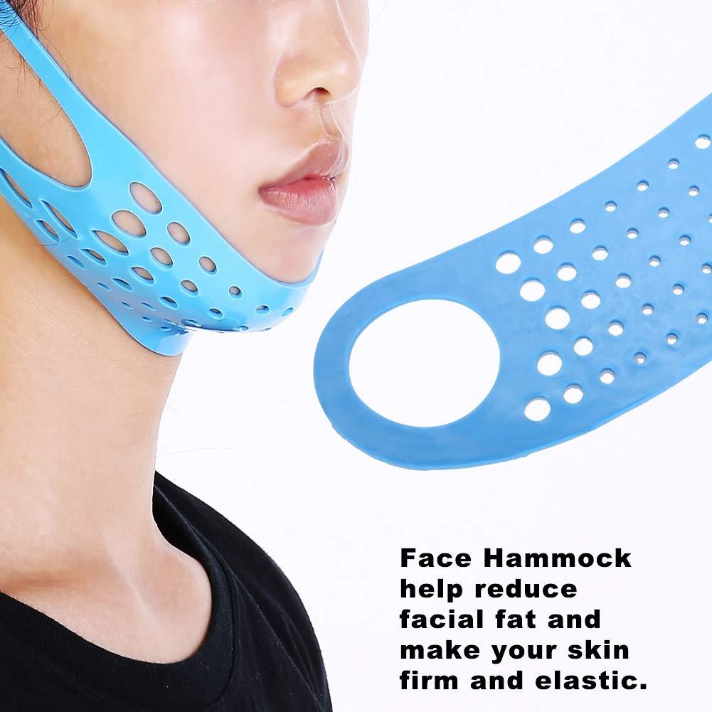 Sonew Face Sleeping Lifting Hammock Lips Trainer Smile Corrector Silicone Face Lifting Chin Belt Exercise Mouth Muscle Tightener Tightening Anti Wrinkle Tool